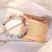 Sister Birthday Gifts from Sister, Sister Bracelet Jewelry for Girls Soul Sister Unbiological Gifts Best Friend Bracelets for Women (Big Colored) T025-Sister D